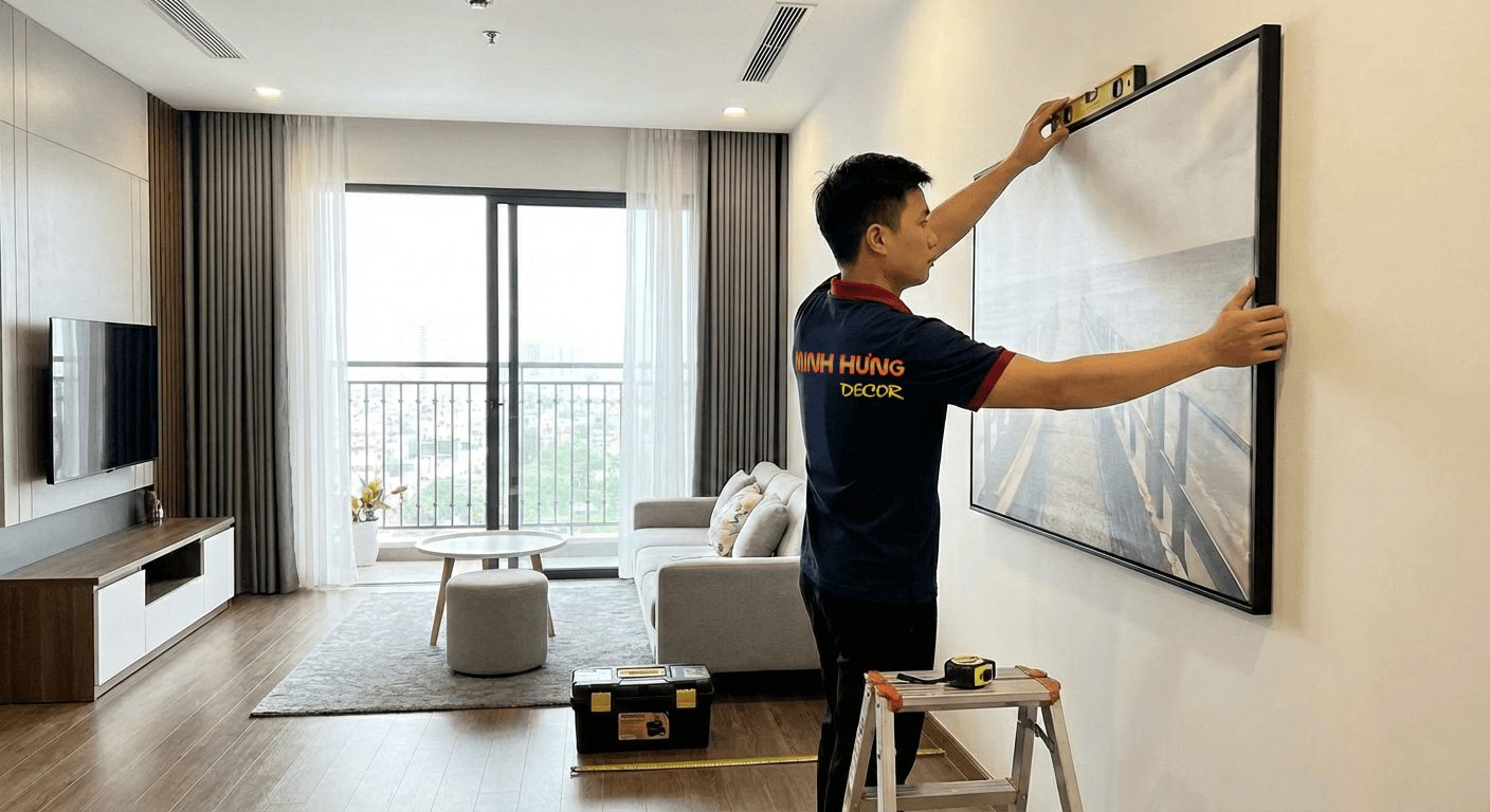 Thi công tại nhà từ Minh Hưng Decor