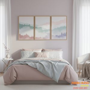 Bí Quyết Phối Màu Tranh Treo Tường Hài Hòa