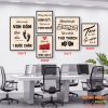 Tranh động lực tràn viền bộ 5 tấm TDL484