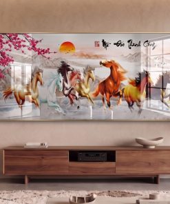 Tranh tráng gương mã đáo thành công MD145