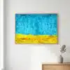 Tranh trừu tượng bãi biển TT108