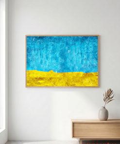 Tranh trừu tượng bãi biển TT108