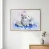 Tranh trừu tượng Tình Bạn Thuần Khiết TT121