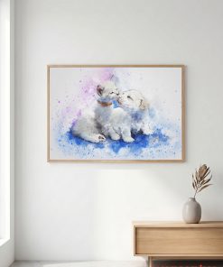 Tranh trừu tượng Tình Bạn Thuần Khiết TT121