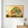 Tranh trừu tượng phong cảnh thiên nhiên TT122