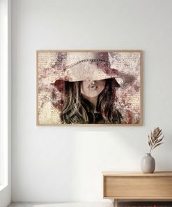 Tranh trừu tượng Nàng Thơ Vô Danh TT129