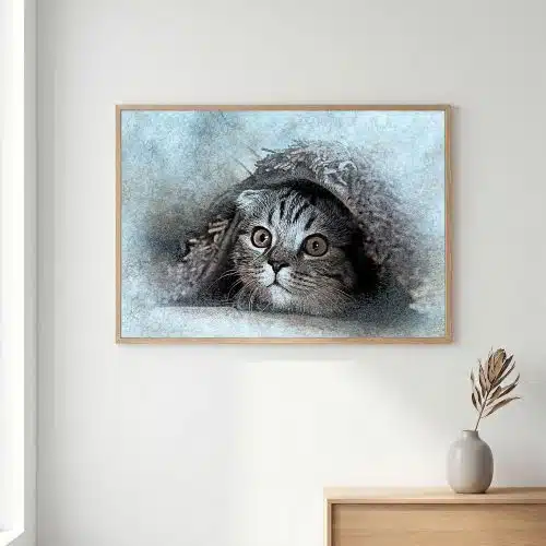 Tranh trừu tượng Góc Nhỏ Bình Yên TT130