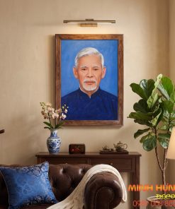 Tranh chân dung bô già TSD469