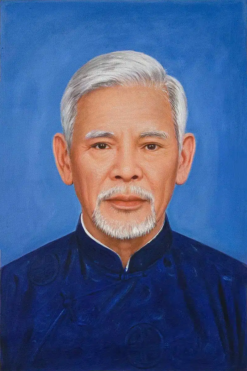 Tranh chân dung bô già TSD469