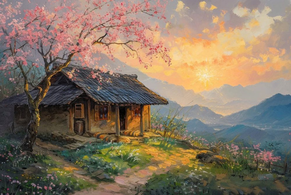 Tranh phong cảnh Tây Bắc TPC1001