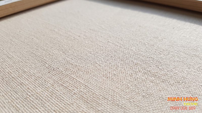 Bề mặt tranh Canvas