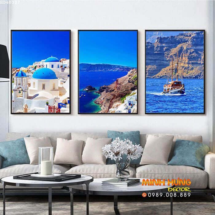 Mẫu tranh Canvas Phong Cảnh Biển bán chạy HD40327