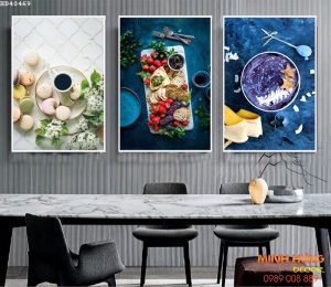 Tranh treo phòng ăn hiện đại HD40469