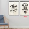 Tranh động lực bộ 3 tấm TDL684