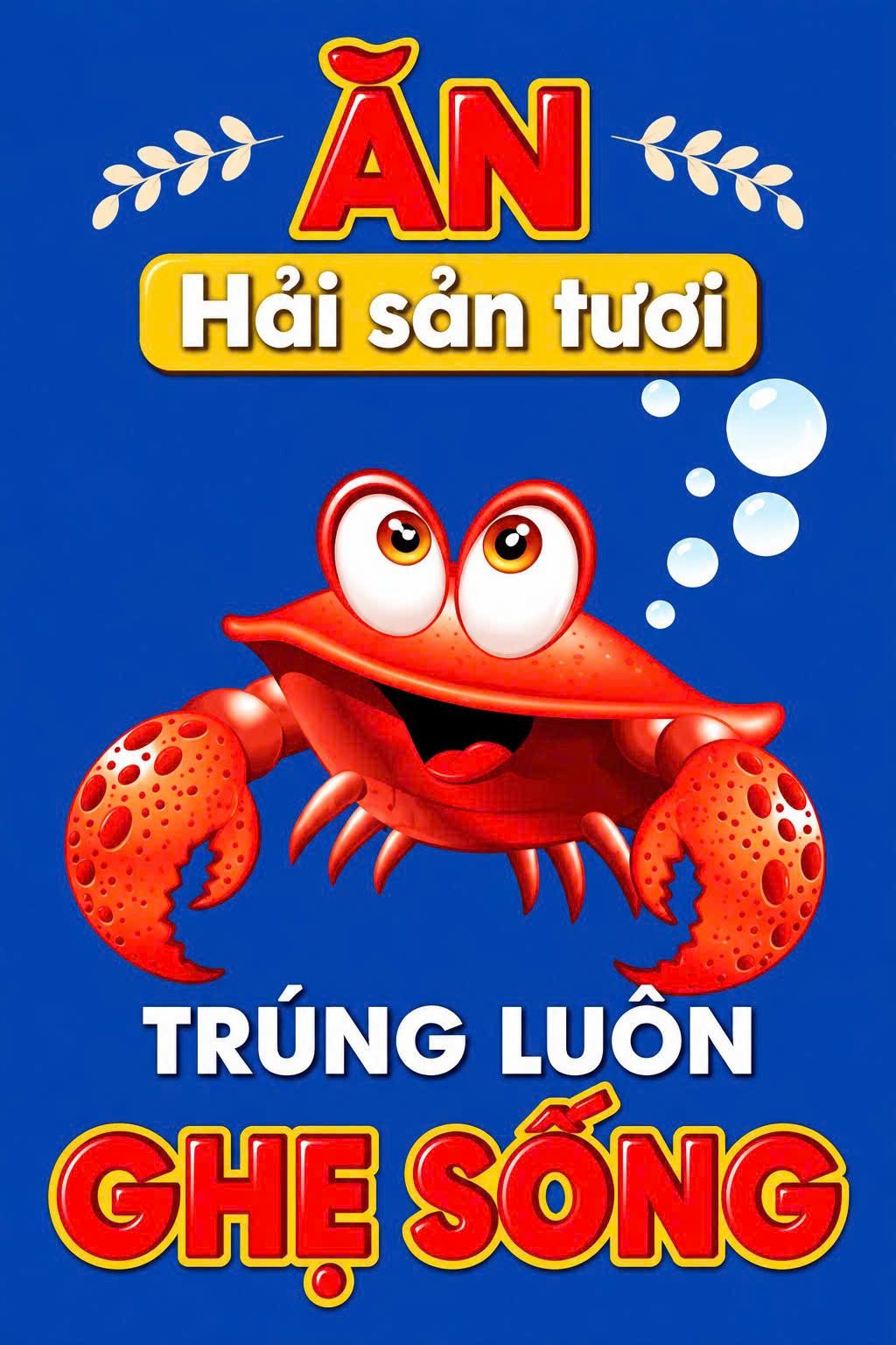 Ăn hải sản tươi trúng luôn ghẹ sống TDL723