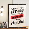 Tranh động lực bộ 1 tấm TDL704