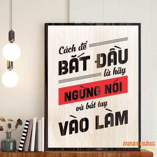 Tranh động lực bộ 1 tấm TDL704